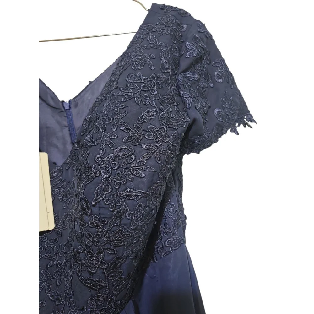 Women's Unbranded Navy Lace Wedding Dress